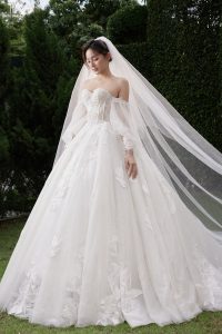 váy cưới công chúa